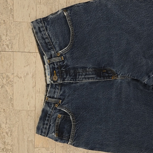 Vintage L.A. Blues 90's Y2K Denim Flare Jeans Size 14 - Picture 3 of 11